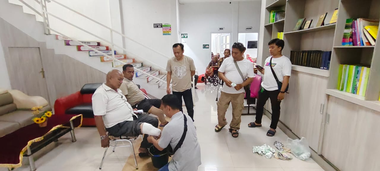 Bersama Kick Andy, Dinkes Sergai Bantu Disabilitas Bangkit