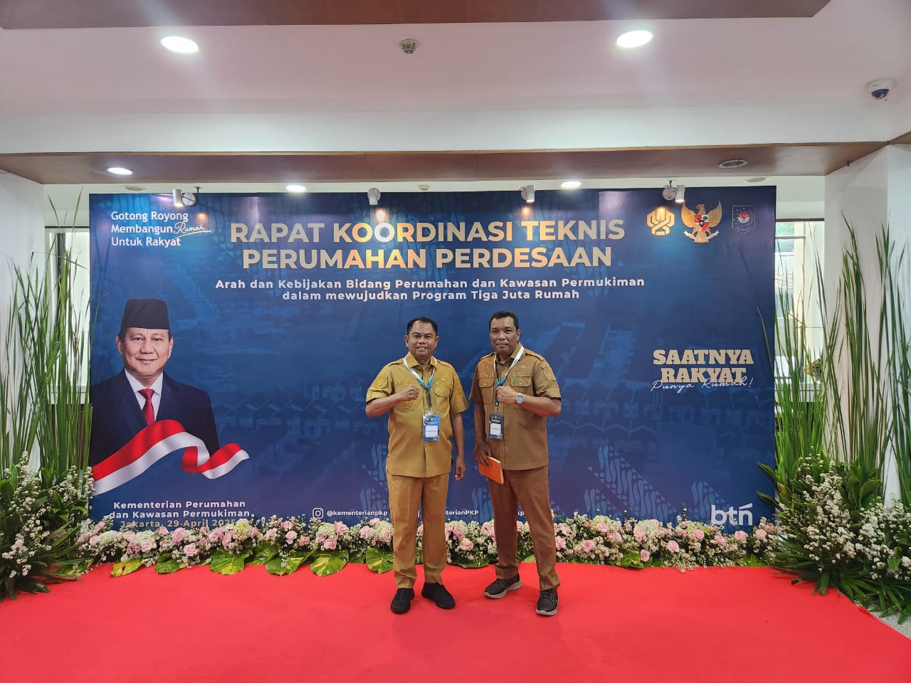 Bupati Sergai Hadiri Rakortek Perumahan Perdesaan, Tegaskan Komitmen Bangun Hunian Layak di Desa