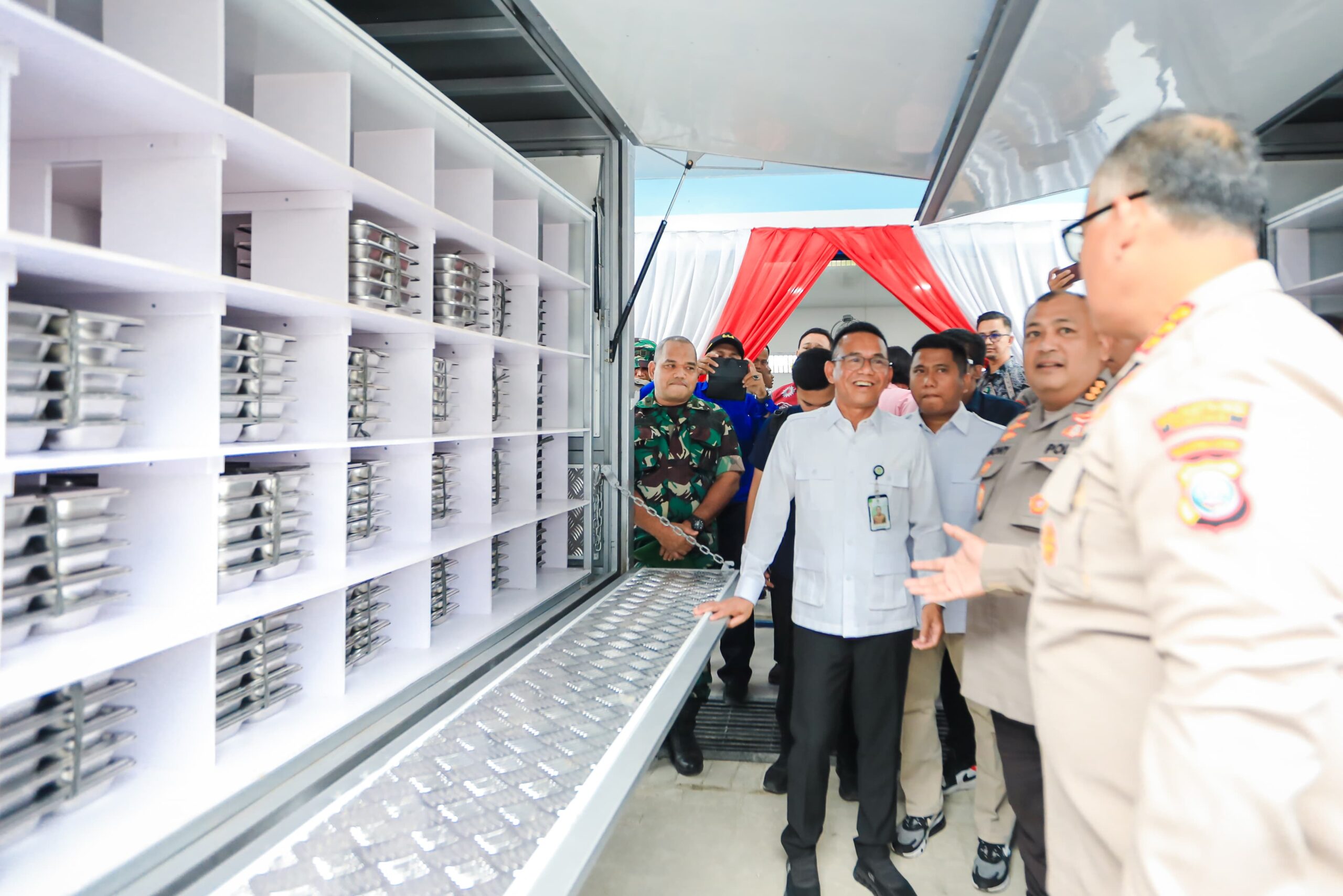 Zakiyuddin Hadiri Launching Satuan Pelayanan Pemenuhan Gizi Polrestabes Medan