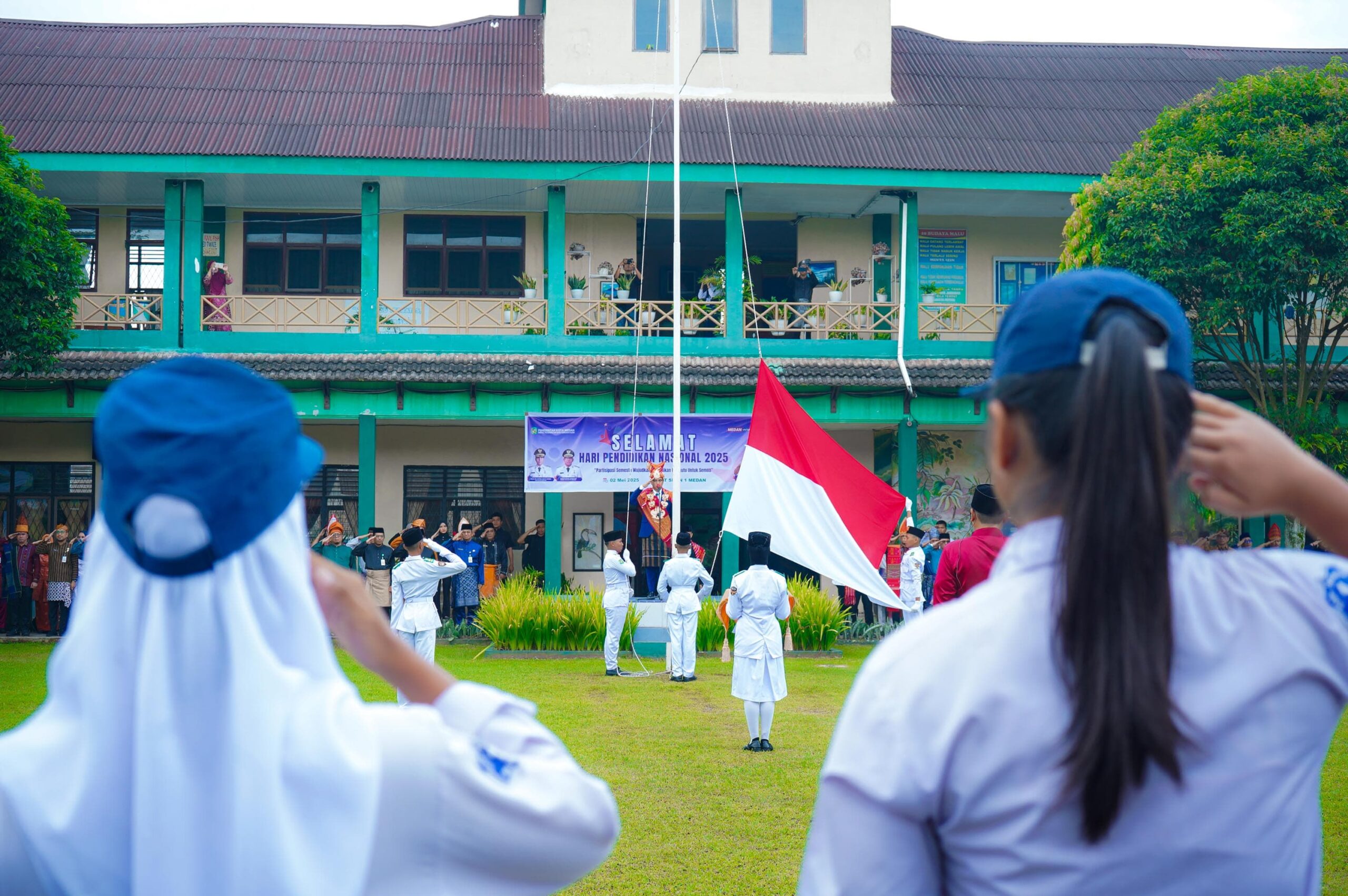 Pimpin Upacara Hardiknas, Rico Waas : Pendidikan Hak Asasi dan Sipil Setiap Insan