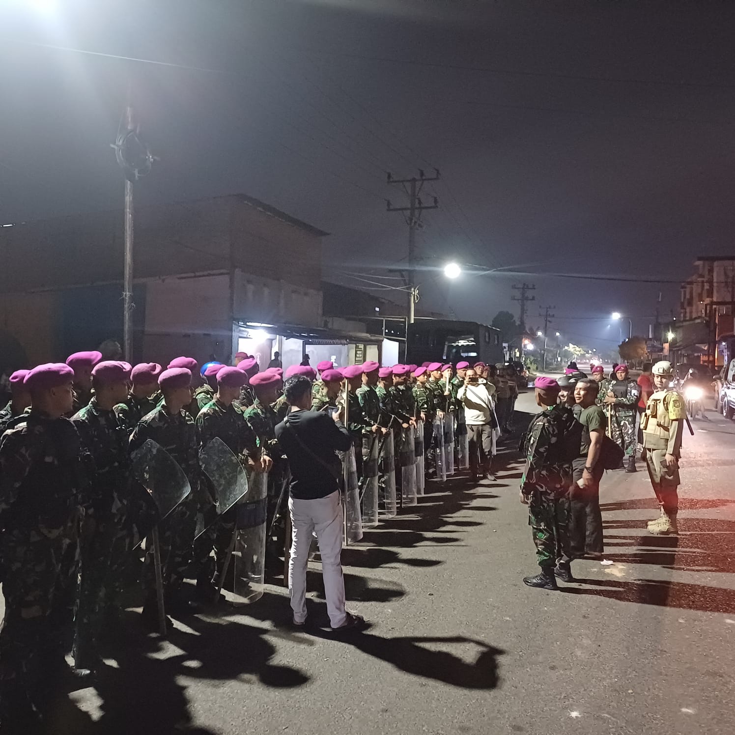 Pemko Medan Bersama Personil TNI dan Polri Gelar Pengamanan Aksi Tawuran Belawan