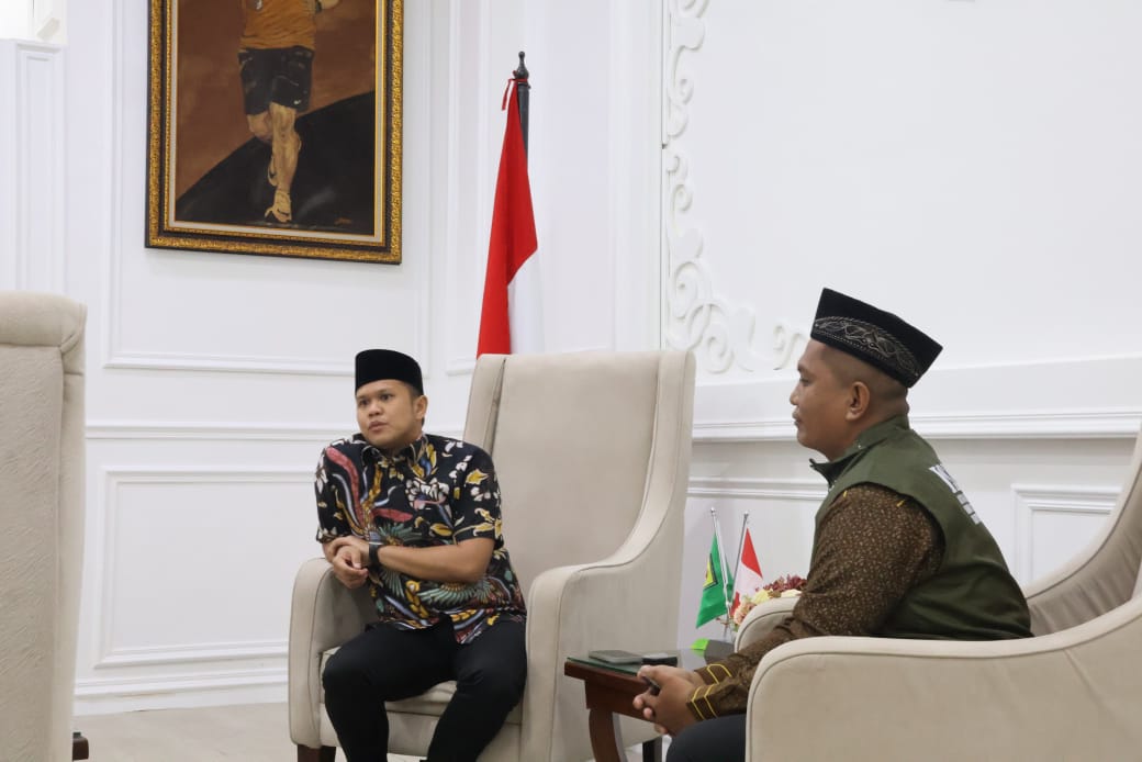 Tiga Organisasi Audiensi, Wabup Adlin Siap Kolaborasi Majukan Generasi Qur'ani dan Milenial Sergai