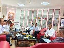 Pengurus AI Audiensi, Wong Ingin Medan Harus Memiliki Kolam Renang Standar Nasional