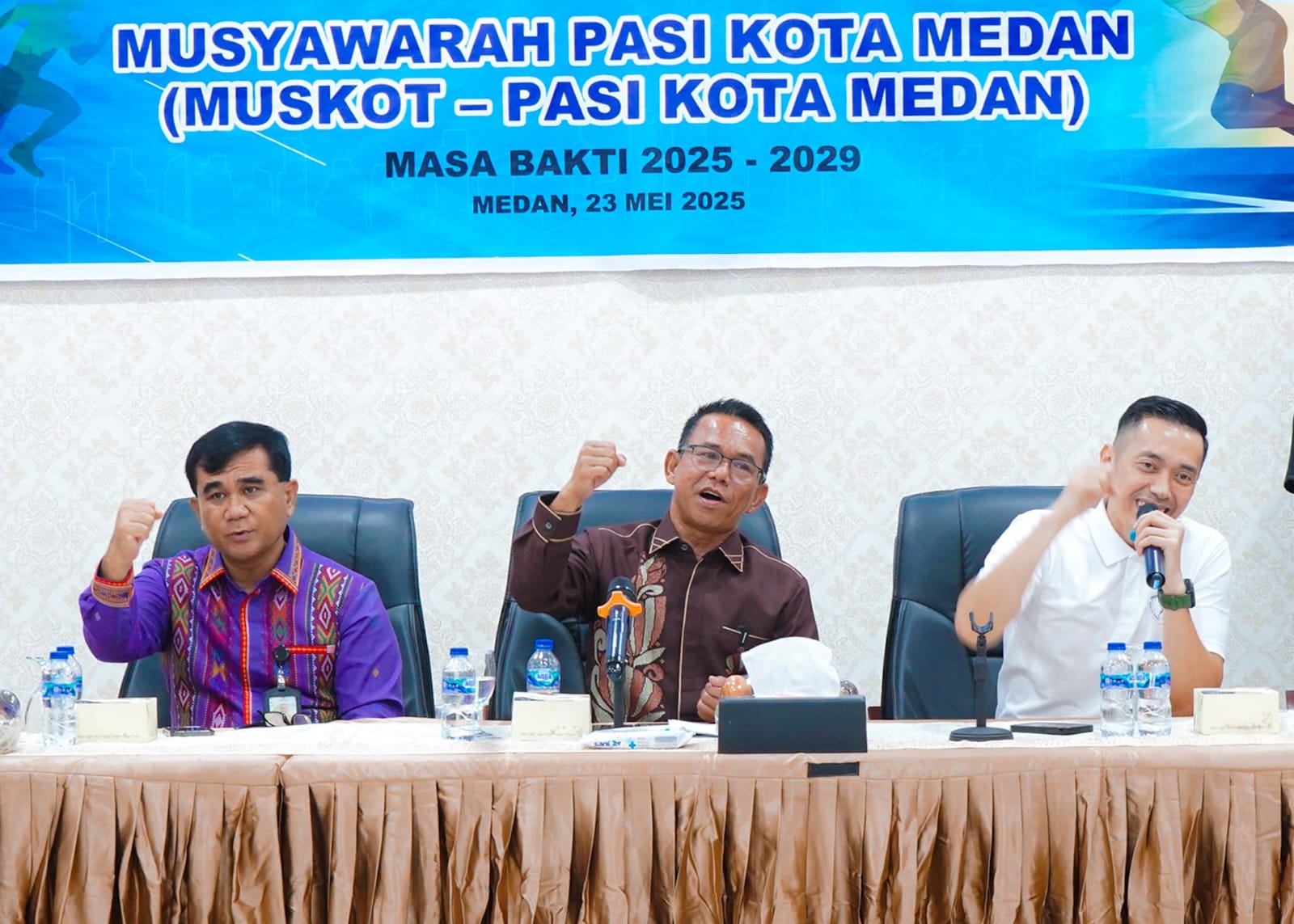 4 Tahun Vakum, Zakiyuddin Harahap Pimpin PASI Medan