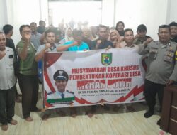 Bentuk Koperasi Merah Putih Desa Pekan Tanjung Beringin, Harapan Baru Majukan Ekonomi