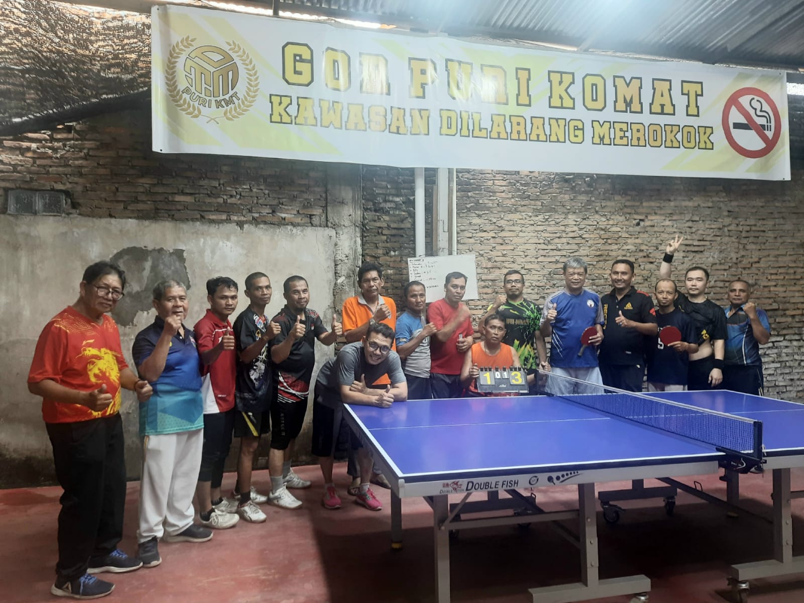 TPM Puri Club dan Komunitas TM Sahabat IZ Gelar Laga Persahabatan