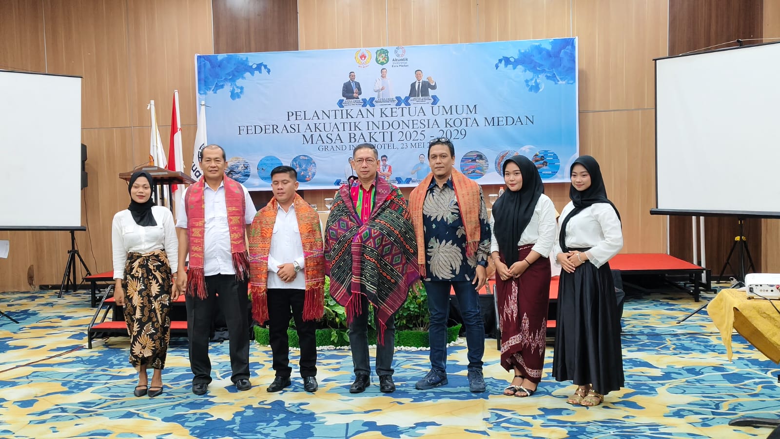 Wong Chun Sen Tarigan Akan Bantu Carikan Lahan Untuk Bangun Kolam Renang Berstandar Nasional di Medan
