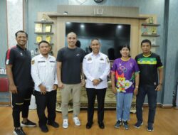 Mafullah Ajak Sahari Gultom Mengabdikan Diri Pada Spobnas Dispora Sumut