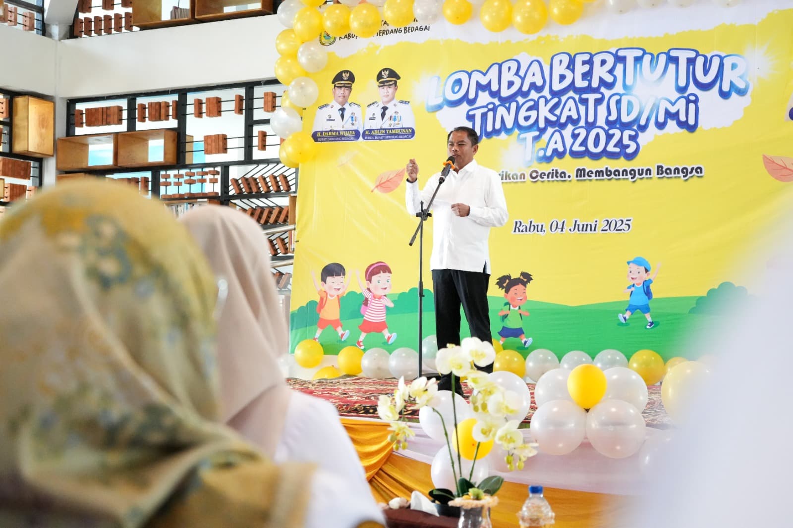 Bupati Sergai Soroti Anak Kecanduan Gadget, Dorong Budaya Membaca Sejak Dini