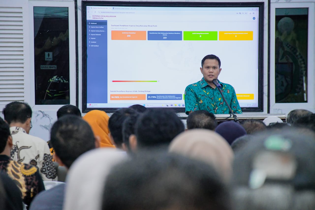 236 Koperasi Sudah Terbentuk, Wabup Sergai Tegaskan Koperasi Merah Putih Kunci Kemandirian Ekonomi Desa