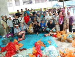 Diawali Takbir, IKAL SMP Neg 11/87 Medan Sukses Sembelih Hewan Qurban 3 Lembu dan 1 Kambing