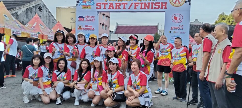 Ikuti Fun Walk by Hakka, Wong Chun Sen Tarigan Promosikan Gaya Hidup Sehat, Mudah dan Murah