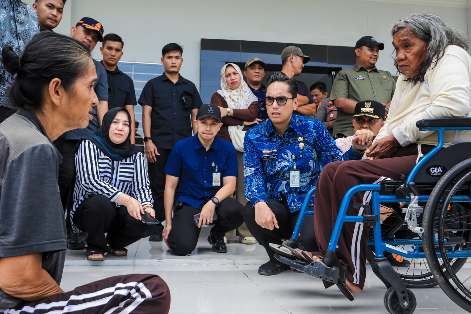 Rico Waas Tinjau Rumah Perlindungan Sosial, Pastikan RPS Berfungsi