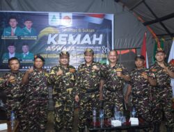Ratusan Anggota GP Ansor-Banser Ikuti Kemah Aswaja di Bangun Purba