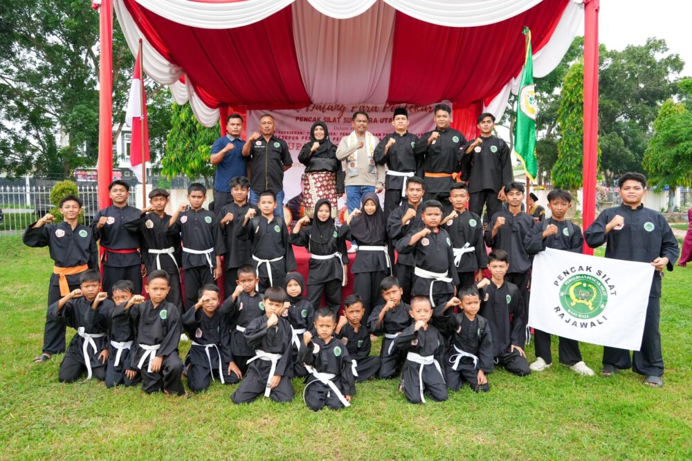Bupati Sergai Hadiri Latgab dan Sarasehan Pendekar Pencak Silat Sumut