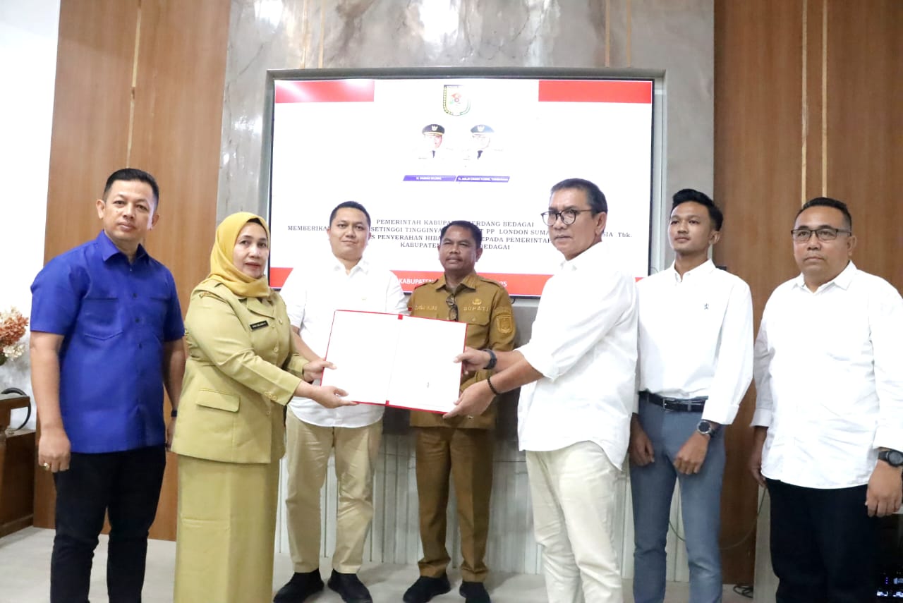 Pemkab Sergai Terima Hibah Lahan 3,5 Hektare dari PT Lonsum untuk Pembangunan RSUD Baru
