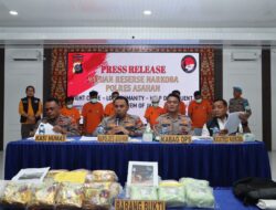 SatresNarkoba Polres Asahan Kembali lagi Gagalkan Peredaran Sabu seberat 30Kg dari dua lokasi berbeda