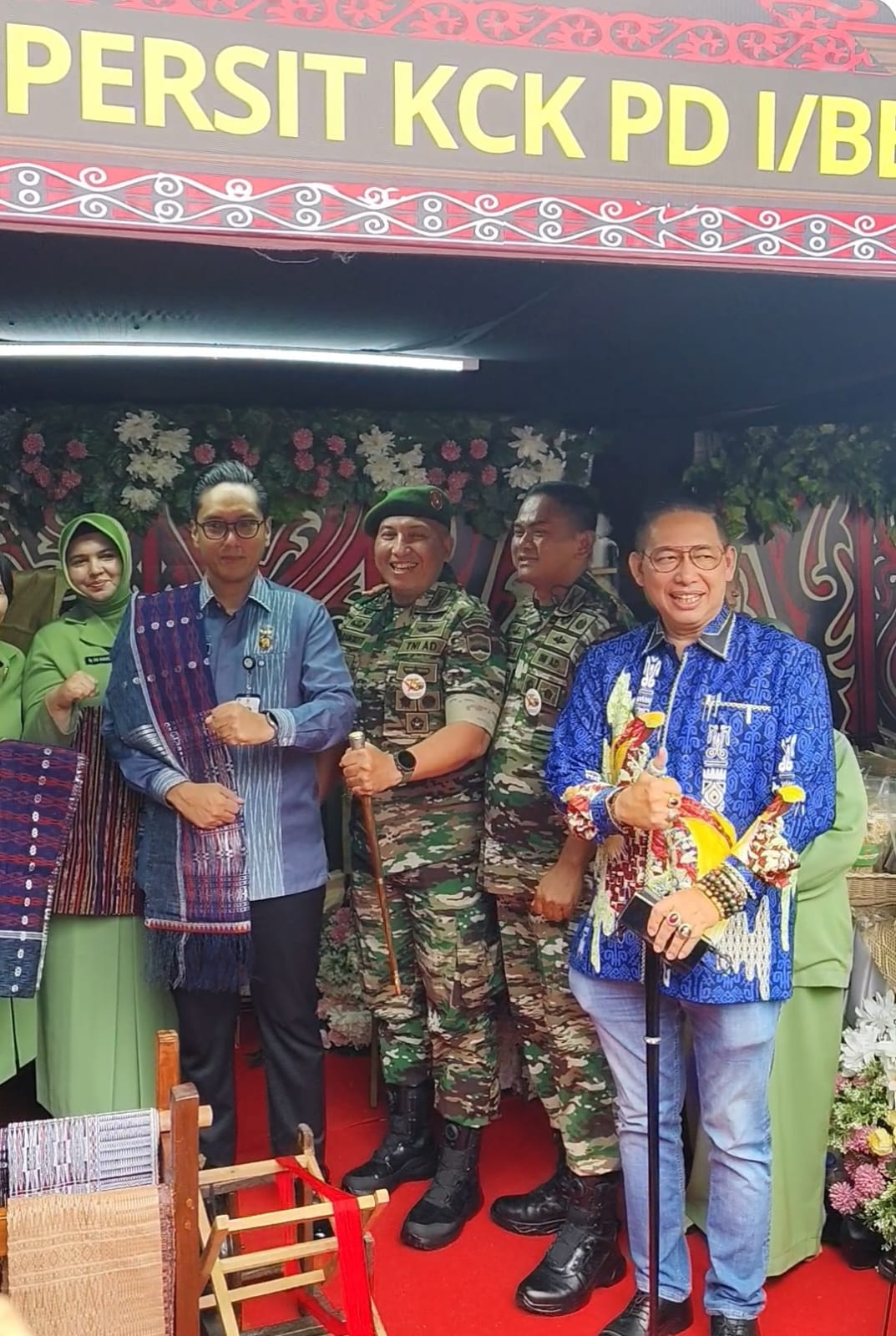 Ketua DPRD Medan, Wong Chun Sen Tarigan Hadiri Acara HUT ke 75 Kodam I/BB