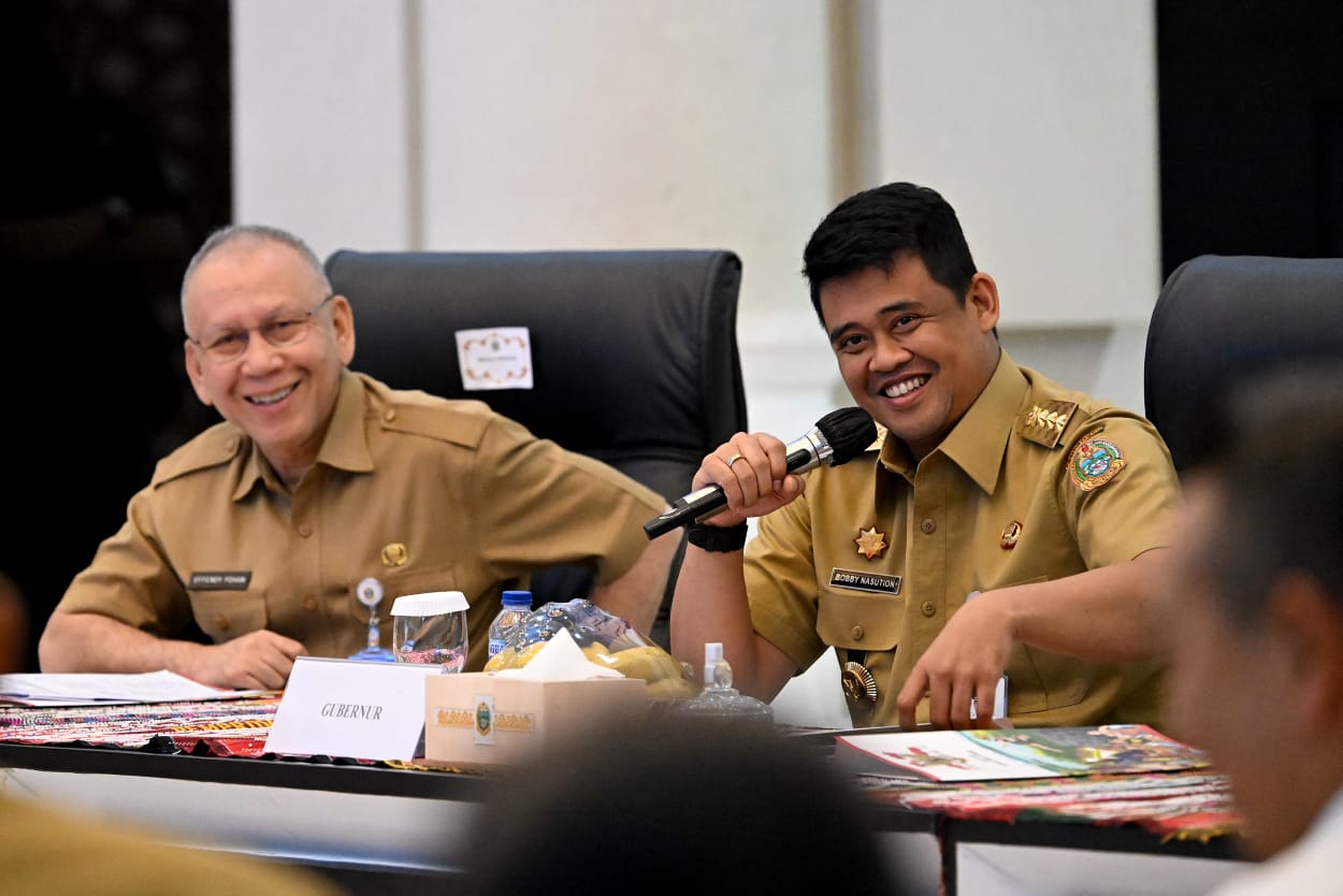 Gubsu Bersama Tujuh Kepala Derah se-Kasawan Danau Toba Siap Laporkan Revalidasi Toba Caldera UNESCO Global Geopark Tahun 2025