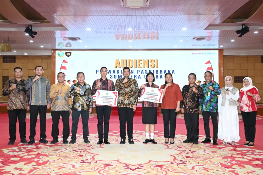 Bawa Nama Sumut, Dua Siswa Asal Medan dan Deliserdang Jadi Paskibraka Nasional