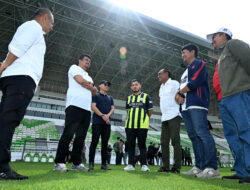 Beri Support ke PSMS, Bobby Nasution Pastikan Stadion Utama Siap Digunakan