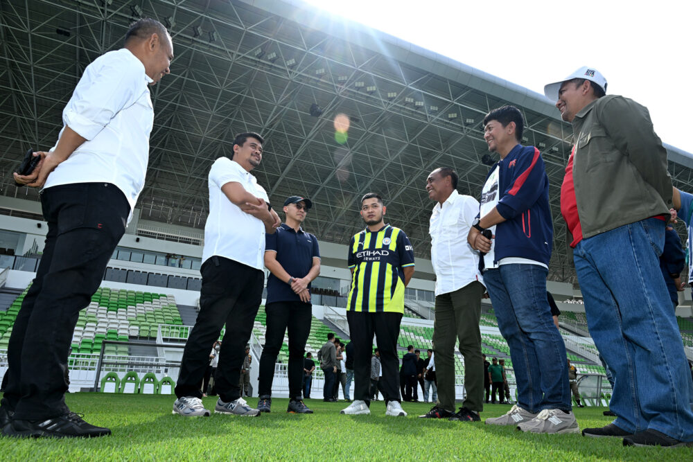 Beri Support ke PSMS, Bobby Nasution Pastikan Stadion Utama Siap Digunakan