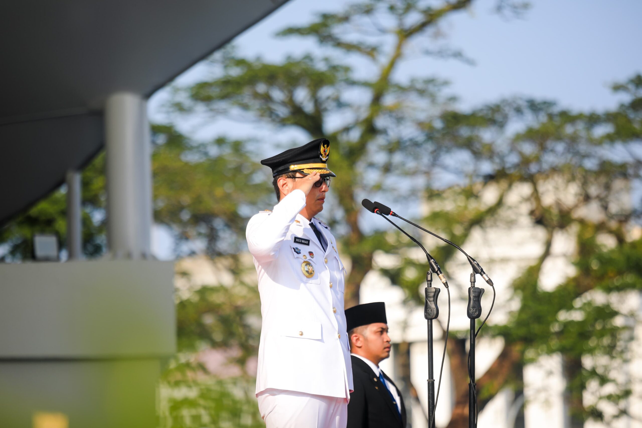 Pimpin Upacara HUT ke- 435 Kota Medan, Rico Waas: Momentum Untuk Merefleksikan Perjalanan Sejarah dan Komitmen Membangun Kota