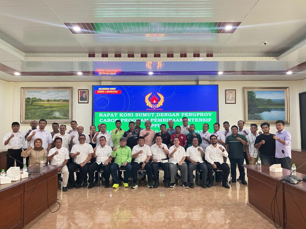 Gelar PPI Hadapi PON 2028, KONI Sumut Mulai Start Lewat Test Fisik Atlet