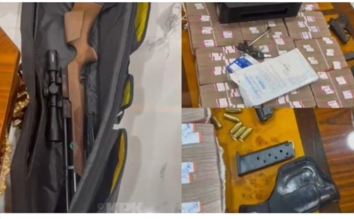 Selain Temukan Uang Rp2,8 M, KPK Juga Temukan Senjata Api di Rumah Topan Ginting