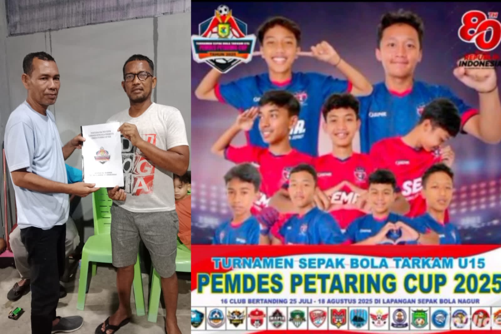 Petaring Cup 2025 Resmi Digelar, Sambut HUT RI ke-80