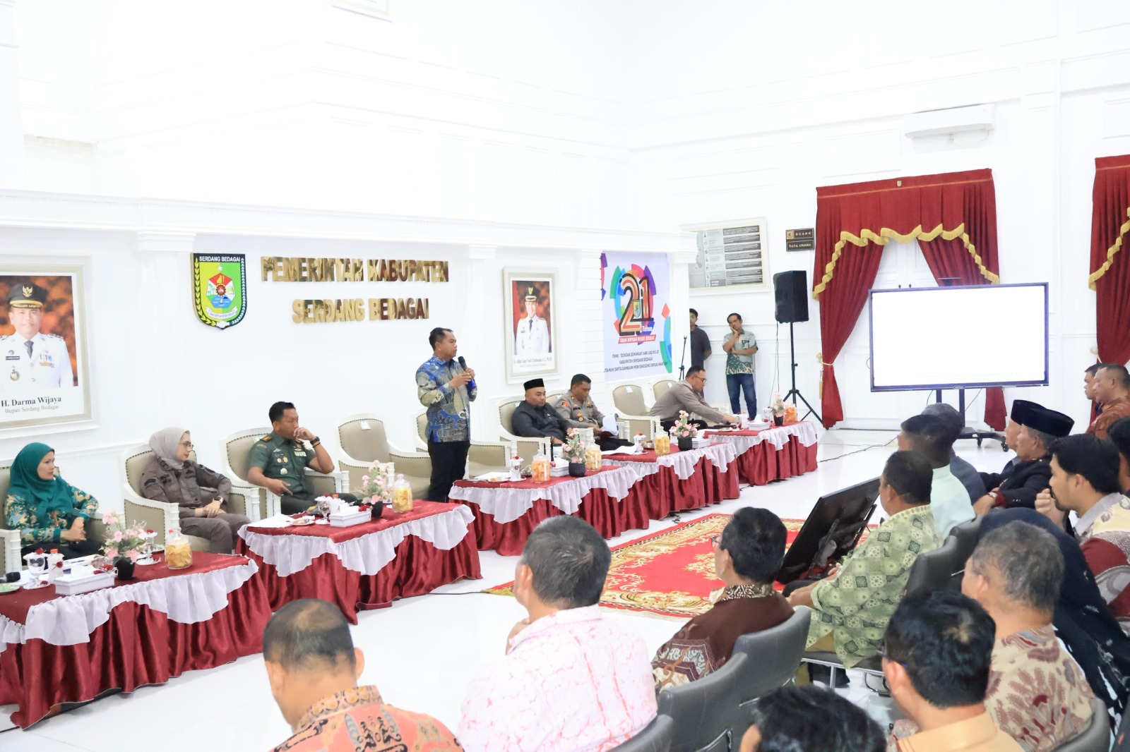 Forkopimda Sergai Bahas Isu Strategis, Bupati Tekankan Pentingnya Sinergi untuk Jaga Stabilitas Daerah
