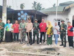 Bersinergi, Porkopimcam Tanjung Beringin Gelar Aksi Lingkungan dan Pemeriksaan Kesehatan Gratis