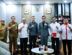 Bantu Pemerintah Dibidang Sosial dan Kemanusiaan, Rico Waas Terima Audiensi Ketua PMI Kota Medan