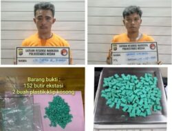 Pengedar Inex di Deli Tua Diringkus, Polisi Sita 152 Pil Ekstasi