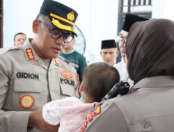 Polrestabes Medan ‘Kita Peduli Kita Berbagi’ di Panti Asuhan Bayi Sehat Muhammadiyah