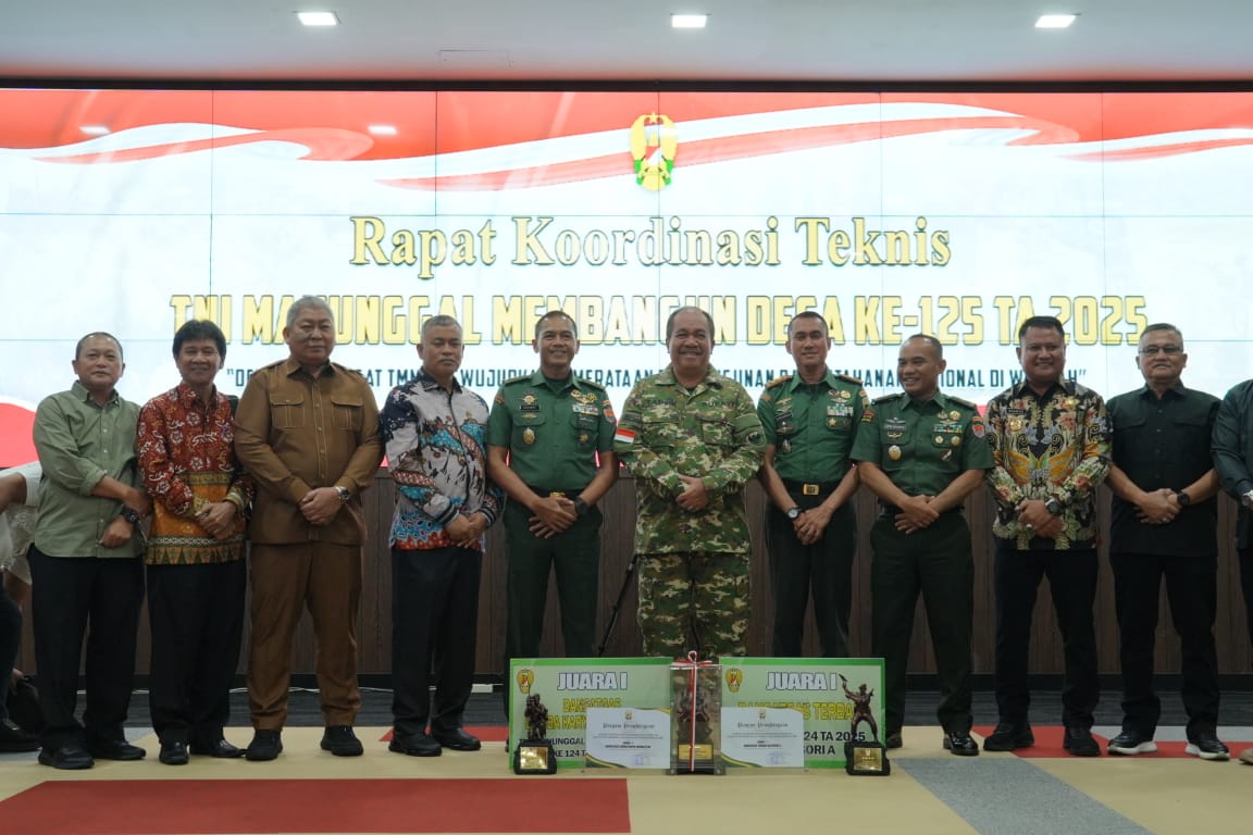 Bupati Asahan Bersama Dandim 0208/AS Raih Dua Penghargaan Nasional pada TMMD ke-124