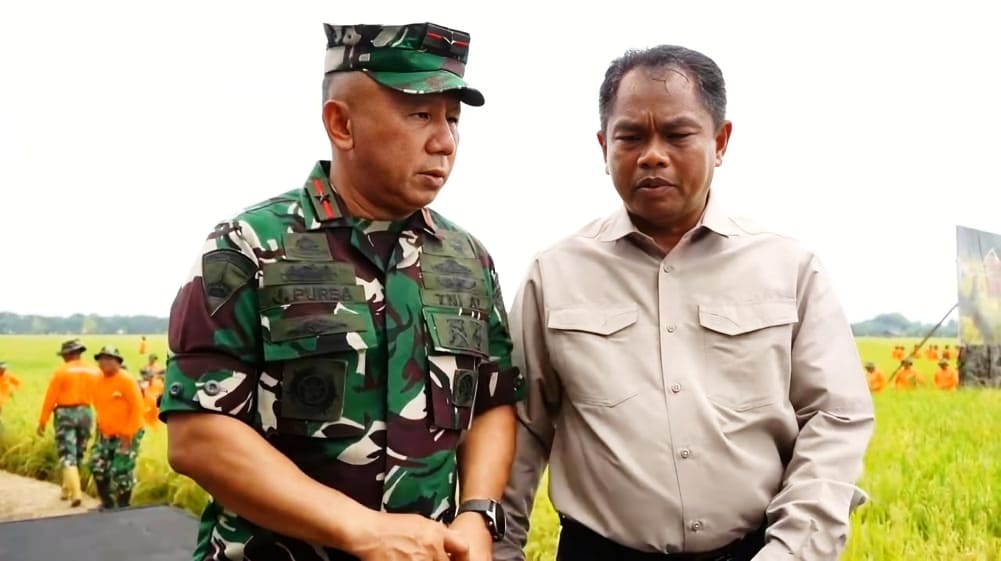 Pemkab Sergai Apresiasi Kolaborasi TNI dan Petani dalam Panen Raya di Deli Serdang