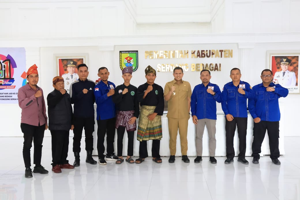 Pemkab Sergai Dukung Atlet Pencak Silat Wakili Sumut di FORNAS VIII NTB