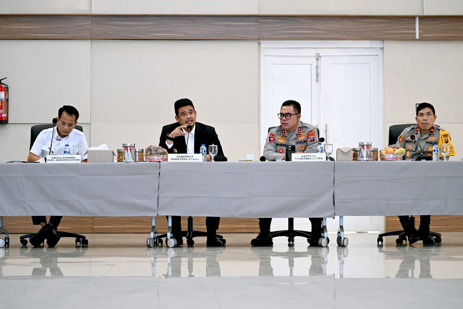 Bobby Nasution dan Kapoldasu Rancang Inovasi Untuk Optimalkan PAD Sumut