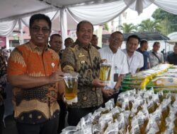 Dalam Memperingati Hari Bhakti Adhyaksa Ke-80 Kejari Asahan Gelar Pasar Murah