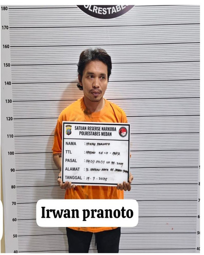 Polrestabes Medan Bekuk Pengedar Sabu di Tegal Sari Mandala I