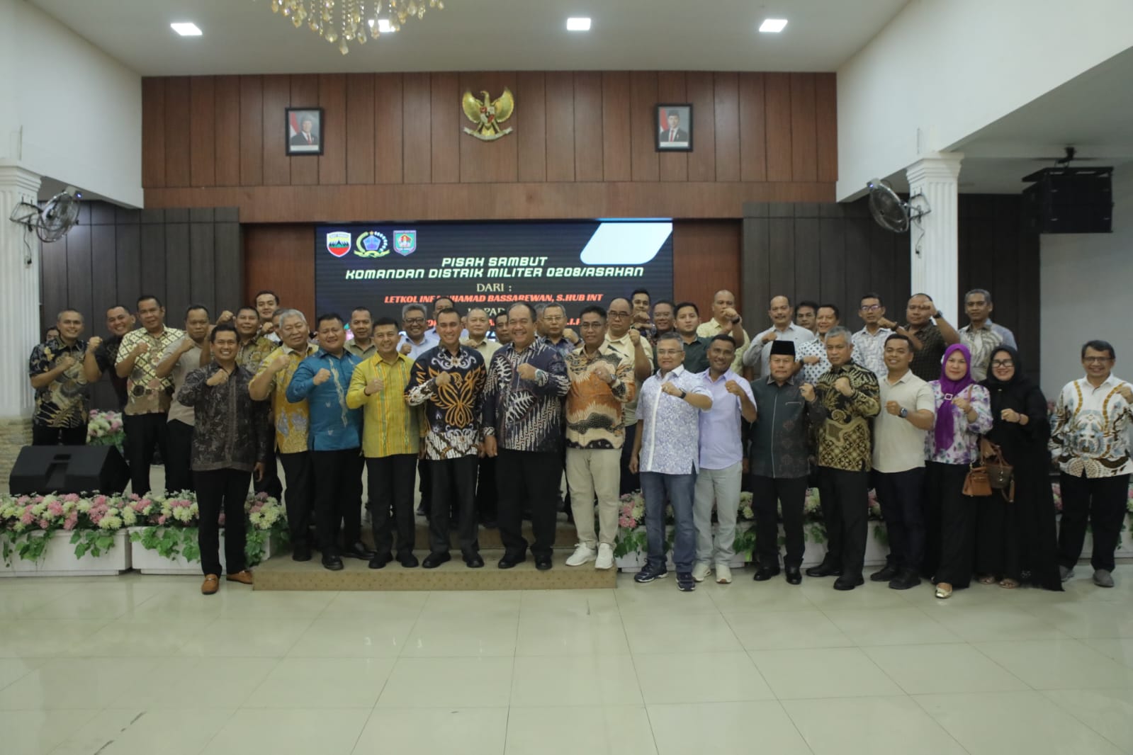 Pisah Sambut Dandim 0208/Asahan, Bupati Asahan Tegaskan Komitmen Sinergi Forkopimda