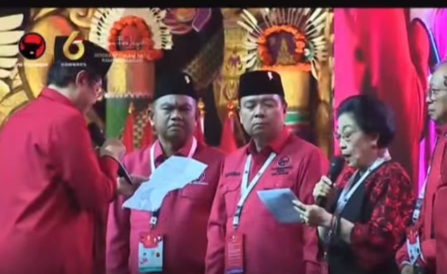 Bupati Sergai Darma Wijaya Terpilih sebagai Pimpinan Sidang Kongres VI PDI Perjuangan di Bali