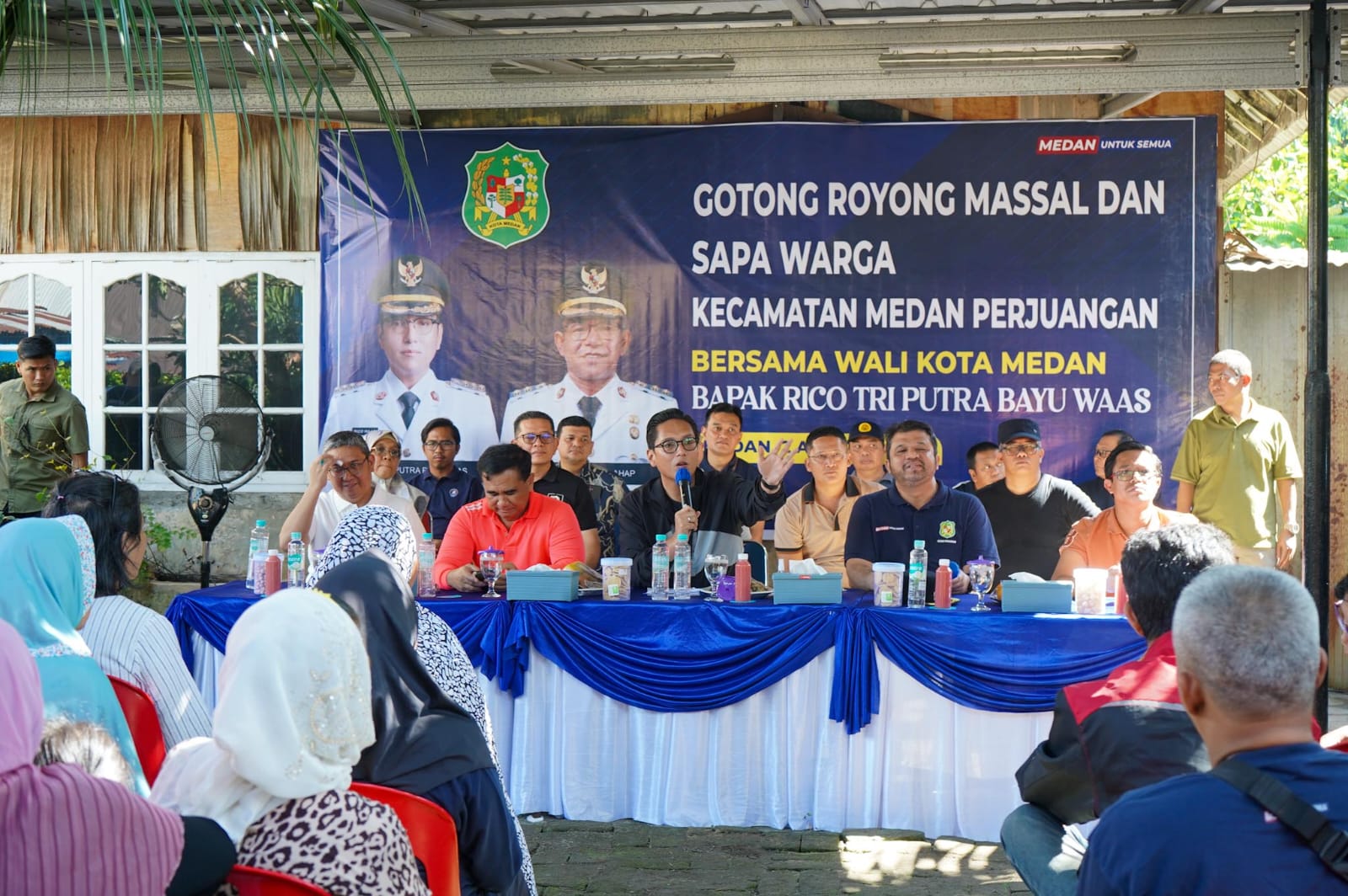 Warga Medan Perjuangan Keluhkan Soal Bantuan PKH dan Kamtibmas