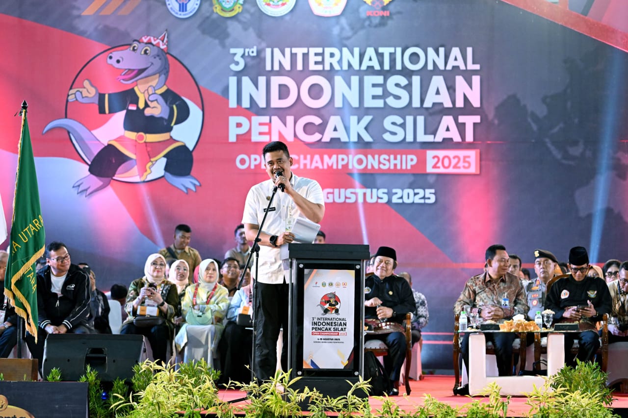 3.265 Peserta dari 20 Negara Ikuti Kejuaraan Pencak Silat Internasional di Sumut, Bobby Nasution Ucapkan Selamat Bertandin