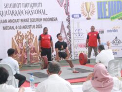 Bobby Nasution Diharapkan Membuka Kejurnas Angkat Berat 2025