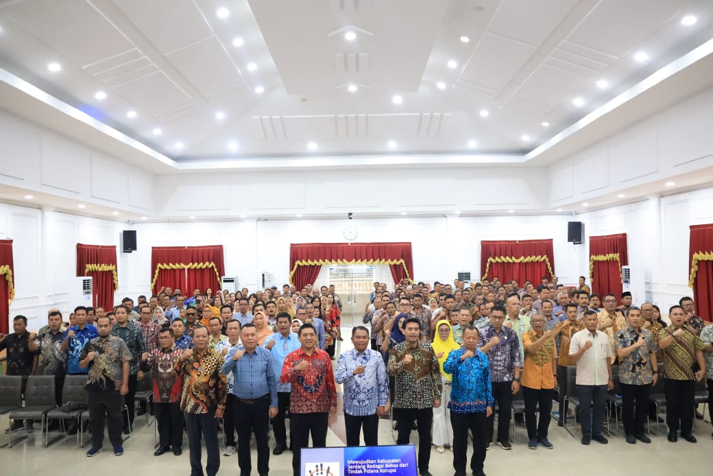 Pemkab Sergai Tegaskan Komitmen Antikorupsi Lewat Sosialisasi Bersama Satgassus