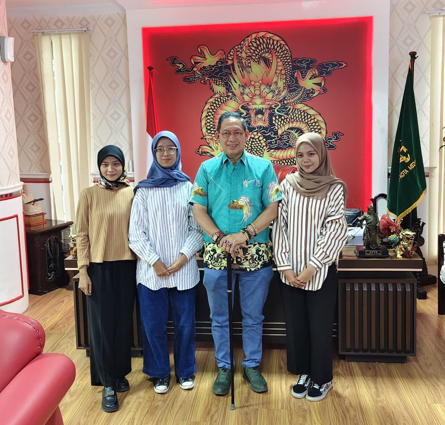 Ketua DPRD Medan Sambut Baik Rencana Proyek “SavEnvironment” di Kampung Aur Medan