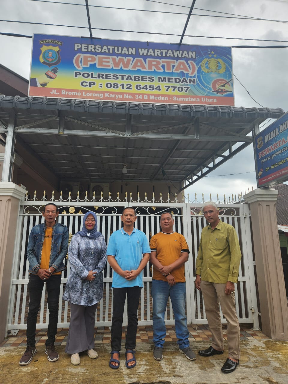 Chairum Lubis SH : "Jumat Barokah" Ssbagai Alat Membentuk Jalinan Silaturahmi Sesama Jurnalis