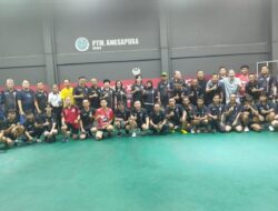 Angsapura Navy Juarai Turnamen Tenis Meja Angsapura Cup HUT RI Ke 80